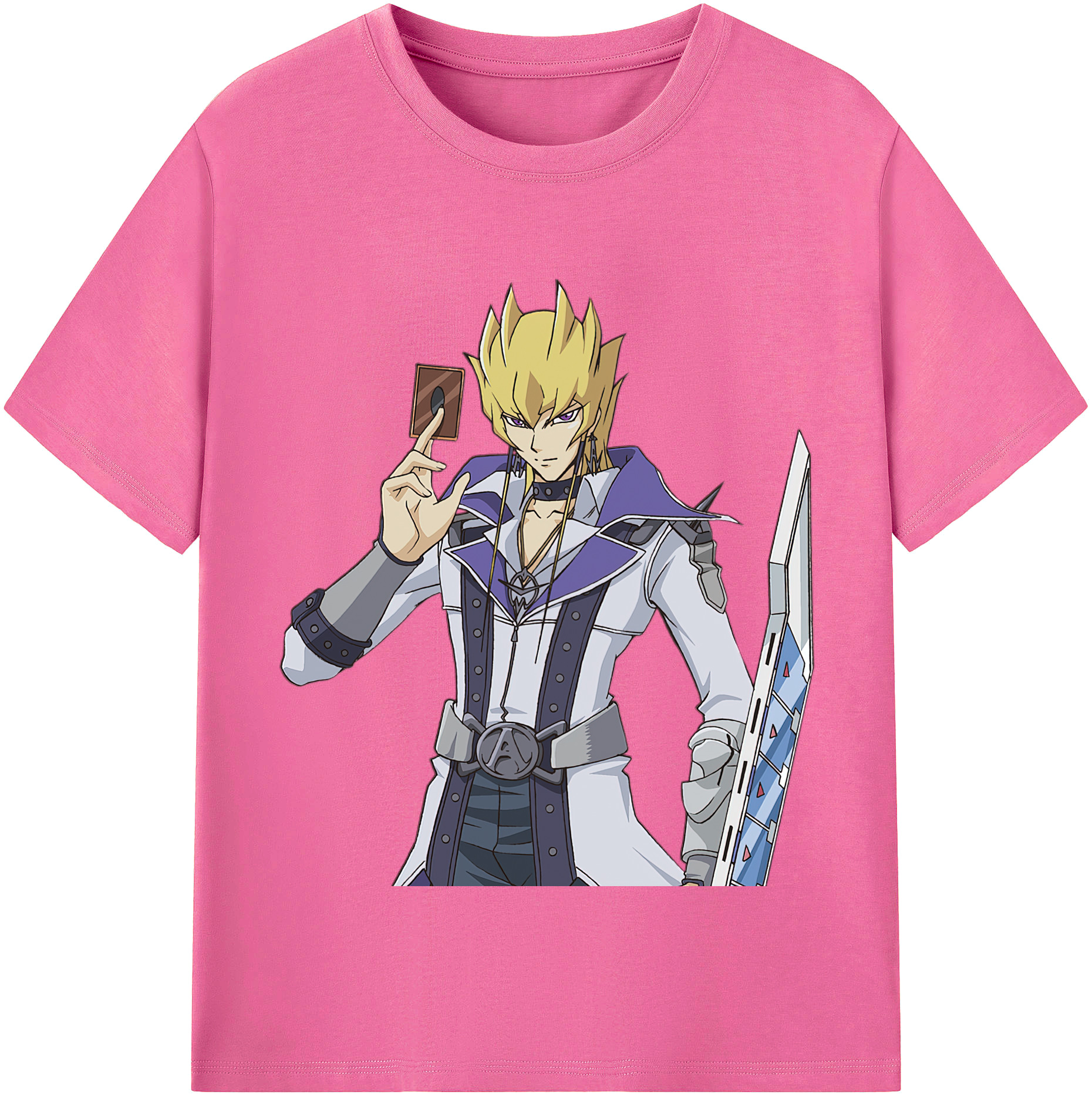 （画像用） 遊☆戯☆王 Yu-Gi-Oh! レディースカジュアルプリントTシャツ（綿100％）